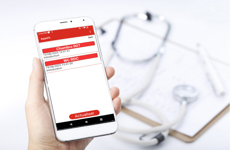 Interface de réception d’un appel Système+